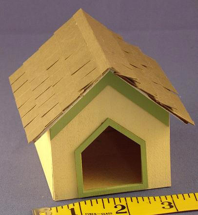 Inch scale dog house